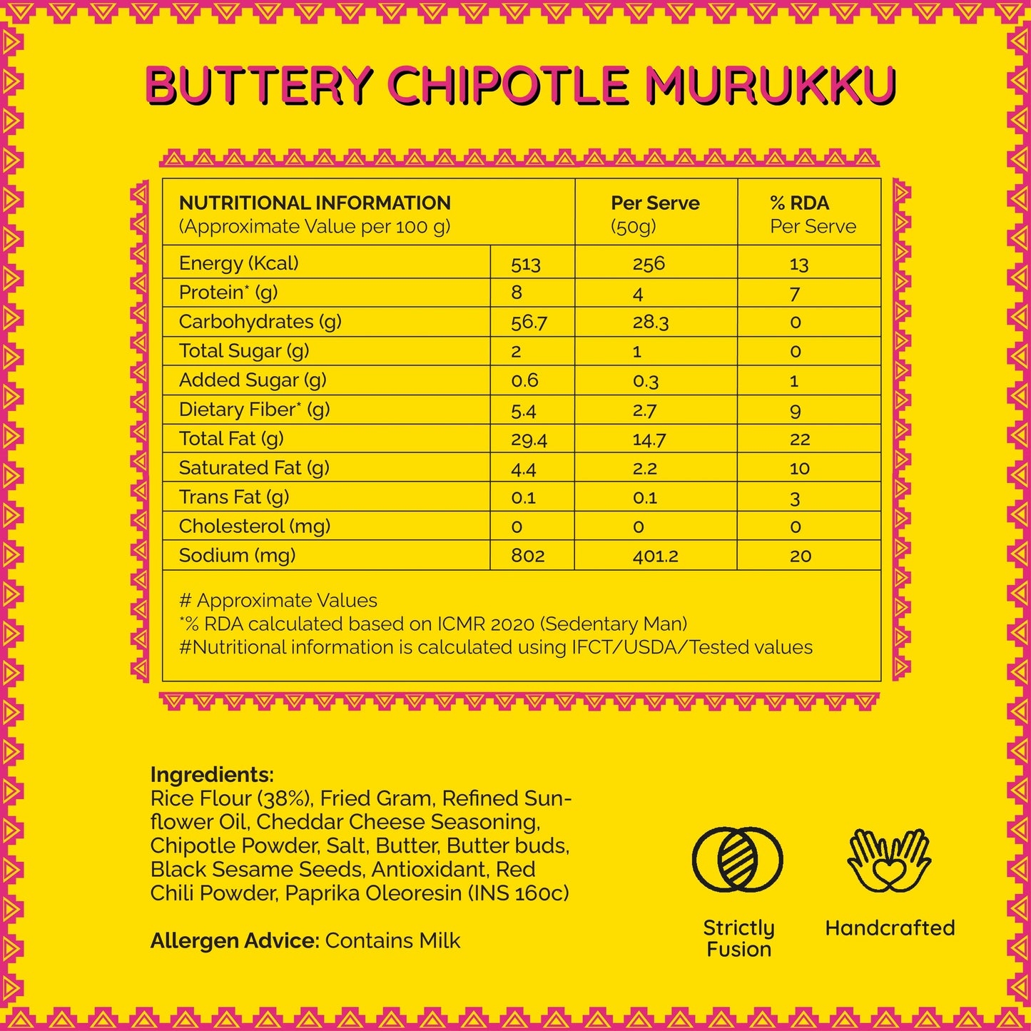 Buttery Chipotle Murukku (200gms)