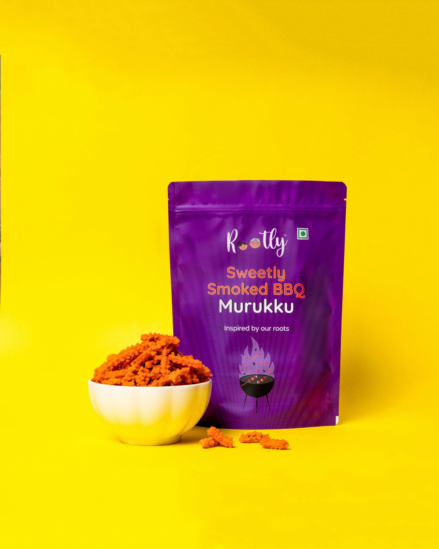 Sweetly Smoked BBQ Murukku (200gms)
