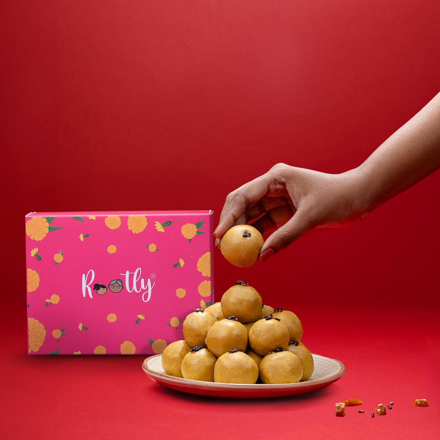 Ginger Gram Candy Ladoo