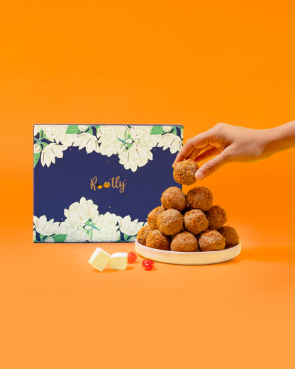 Biscoff bliss bomb ladoo