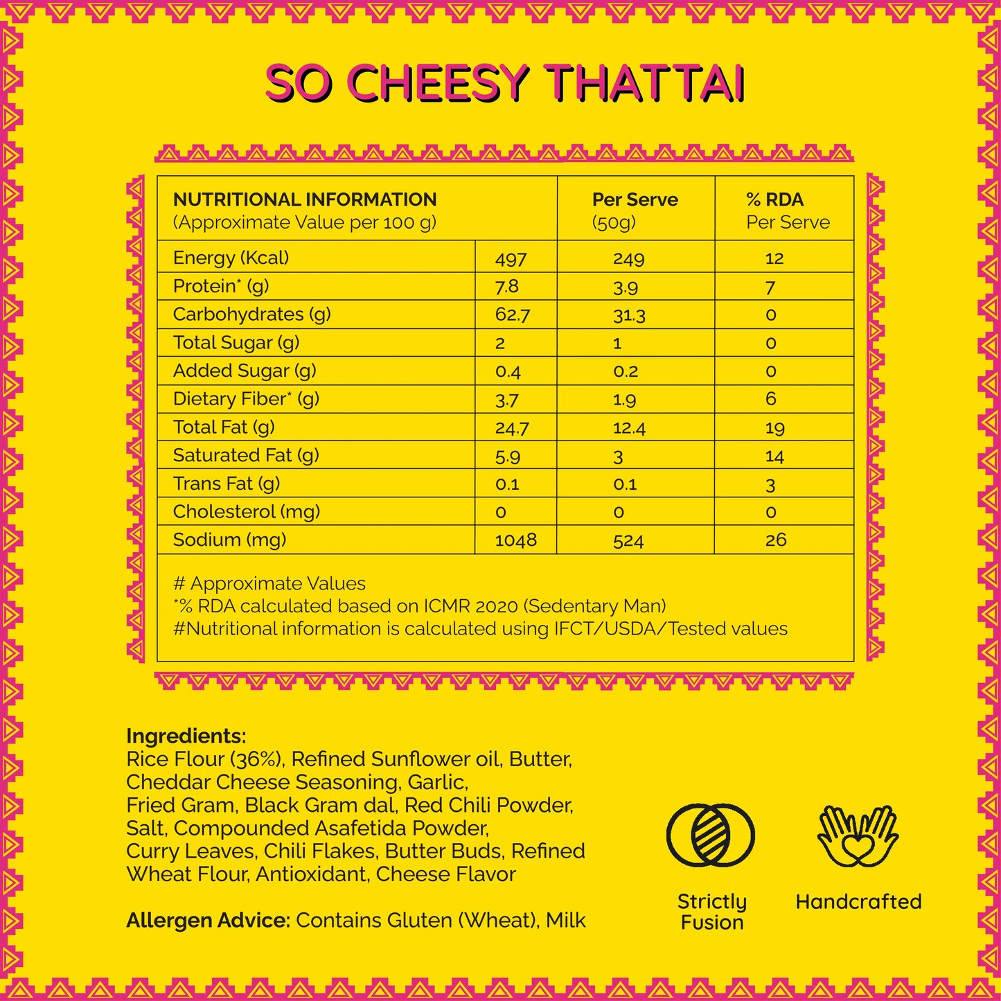 So Cheesy Thattai (200gms)